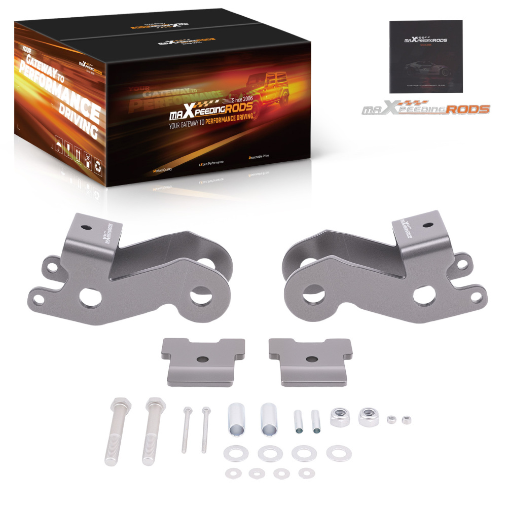 Rear Lowering Shock Extension for 95-99 compatible for Chevy Suburban 1/2 Ton Coated 5mm