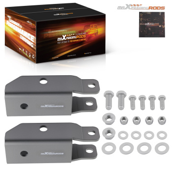 Lowering Extensions Rear Shock compatible for Ford F150 1997-2003 Steel 5mm Hardware