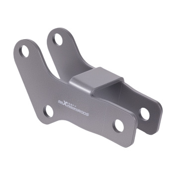 2pc Rear Shock Extension Kit compatible for Ford F150 Quad Cab 97-03 5mm Steel