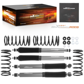 1 Drop Lowering Kit Shock compatible for Land Rover Defender AWD 1990-2016 Front Rear