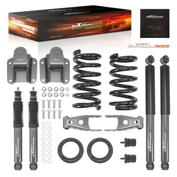 Adjustable Drop Height Kit compatible for Dodge Ram 1500 2WD V8 1994-1999 2-4 Lowering