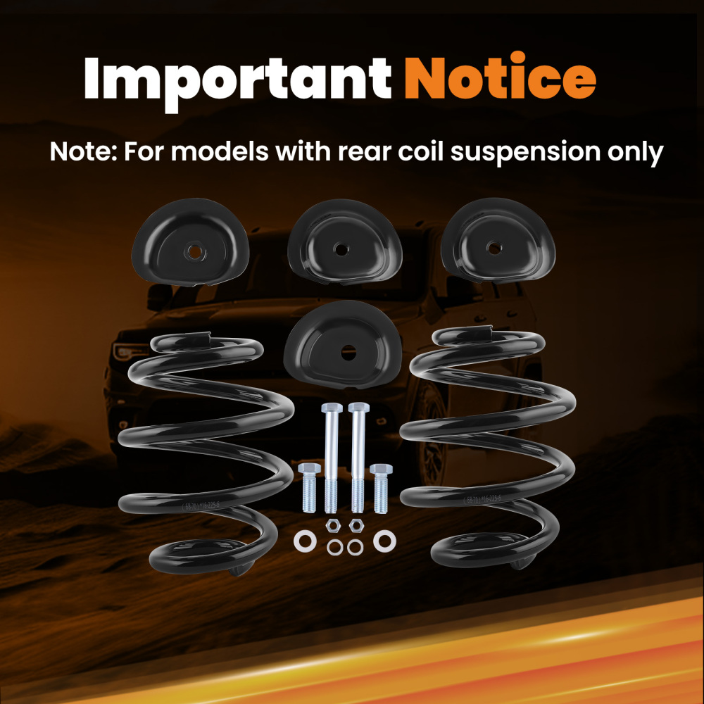 5 Lowering Coil Springs Drop Kit compatible for Chevy C10 compatible for GMC C15 Pickup 2WD 1963-1972