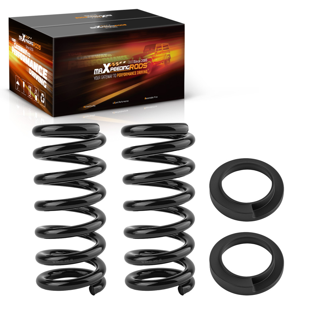 Front Suspension Lowering Kit Compatible for GMC C1500 Chevy 2WD 1988-98 with 2/3 Drop