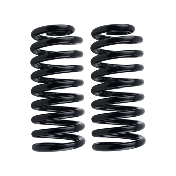 2 Drop Front Coil Springs compatible for Ford F150 F100 2WD 1965-1979 Powder Coated