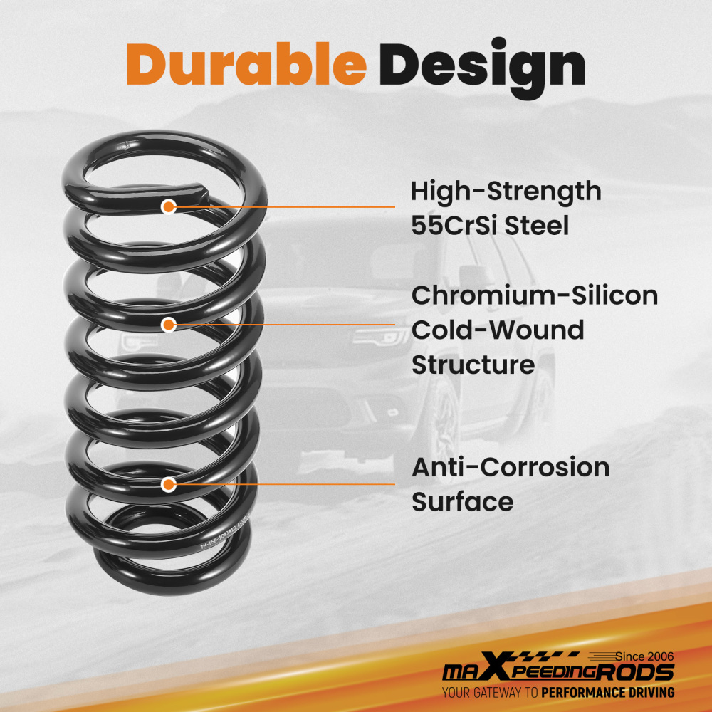 3 Front Coils Lowering Springs Lowering Kit compatible for Ford F150 F-100 1980-1996 2WD