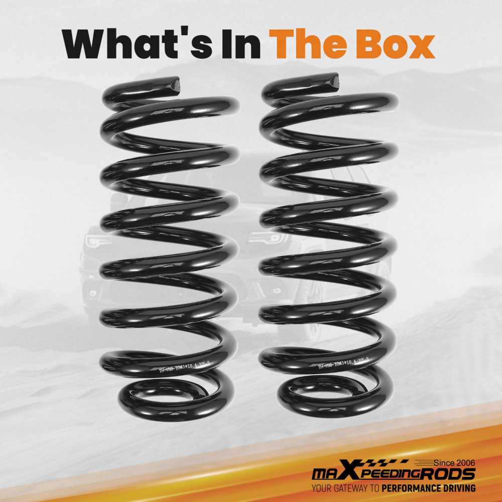 3 Front Coils Lowering Springs Lowering Kit compatible for Ford F150 F-100 1980-1996 2WD