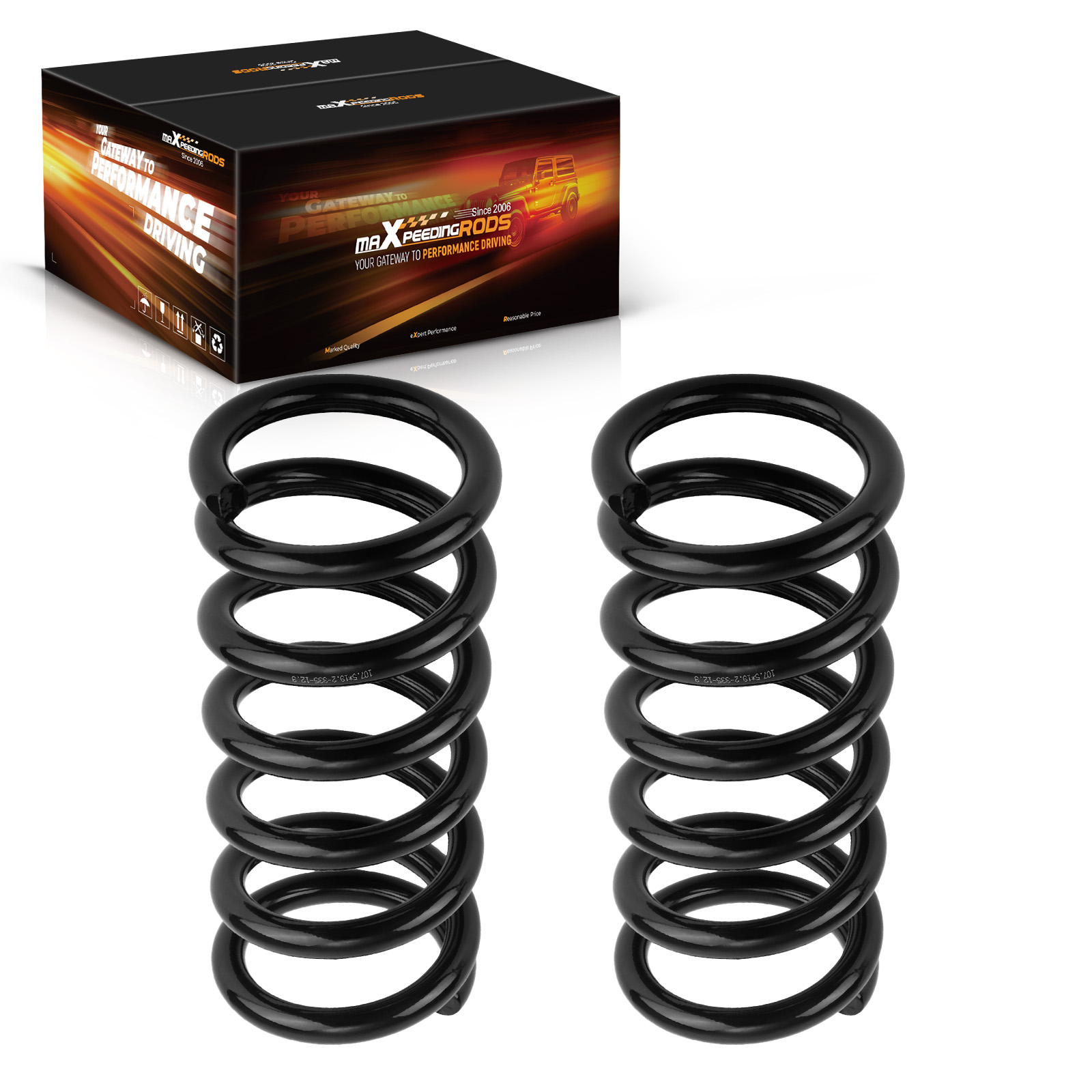 Front 3in Coils Lowering Springs Lowering Kit compatible for Ford Ranger Mazda 1998-2012