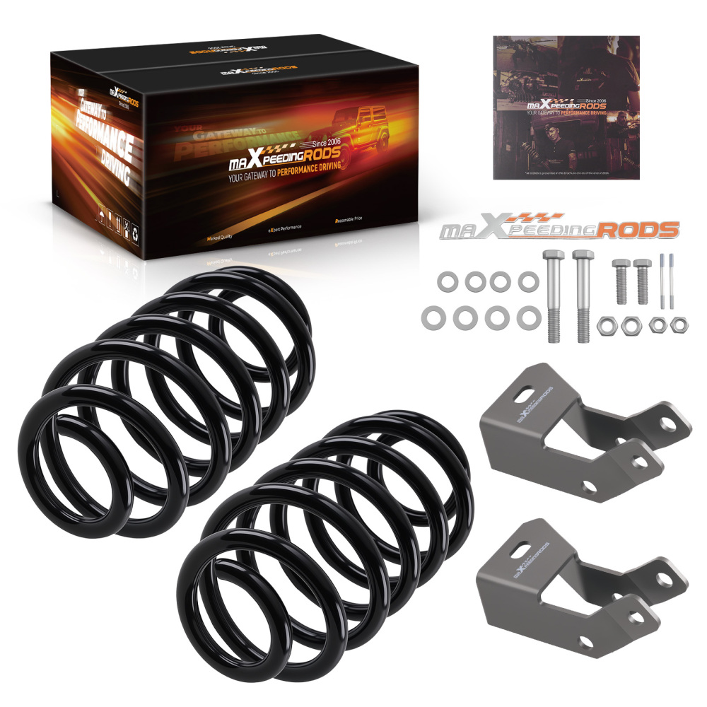 Rear 3 Lowering Spring compatible for Suburban Avalanche compatible for Yukon 2000-2006 1500 Kit