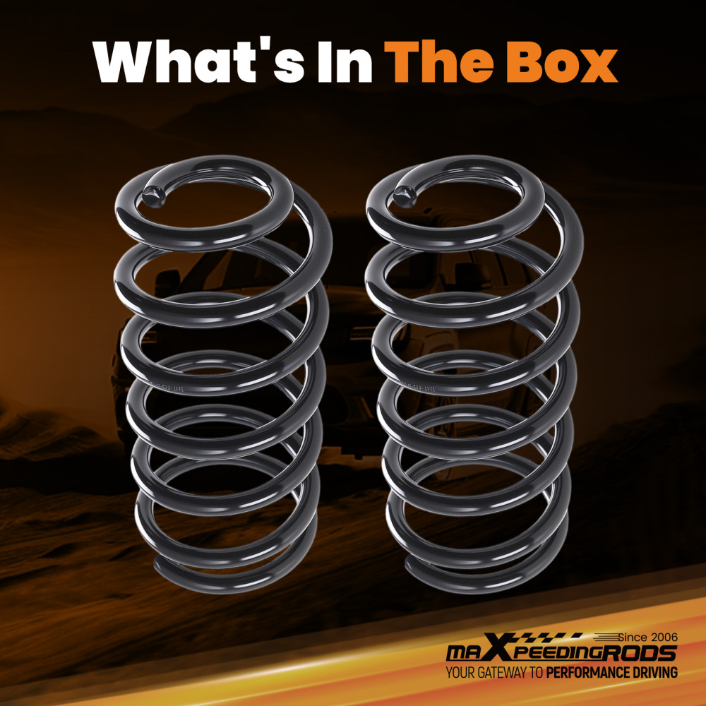 5 Lowering Coil Spring Rear compatible for Chevy Avalanche 1500 2000-2006 2WD 4WD