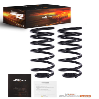 6 Drop Spring Rear compatible for Cadillac Escalade/GMC Yukon 2000-2006 55CrSi Steel