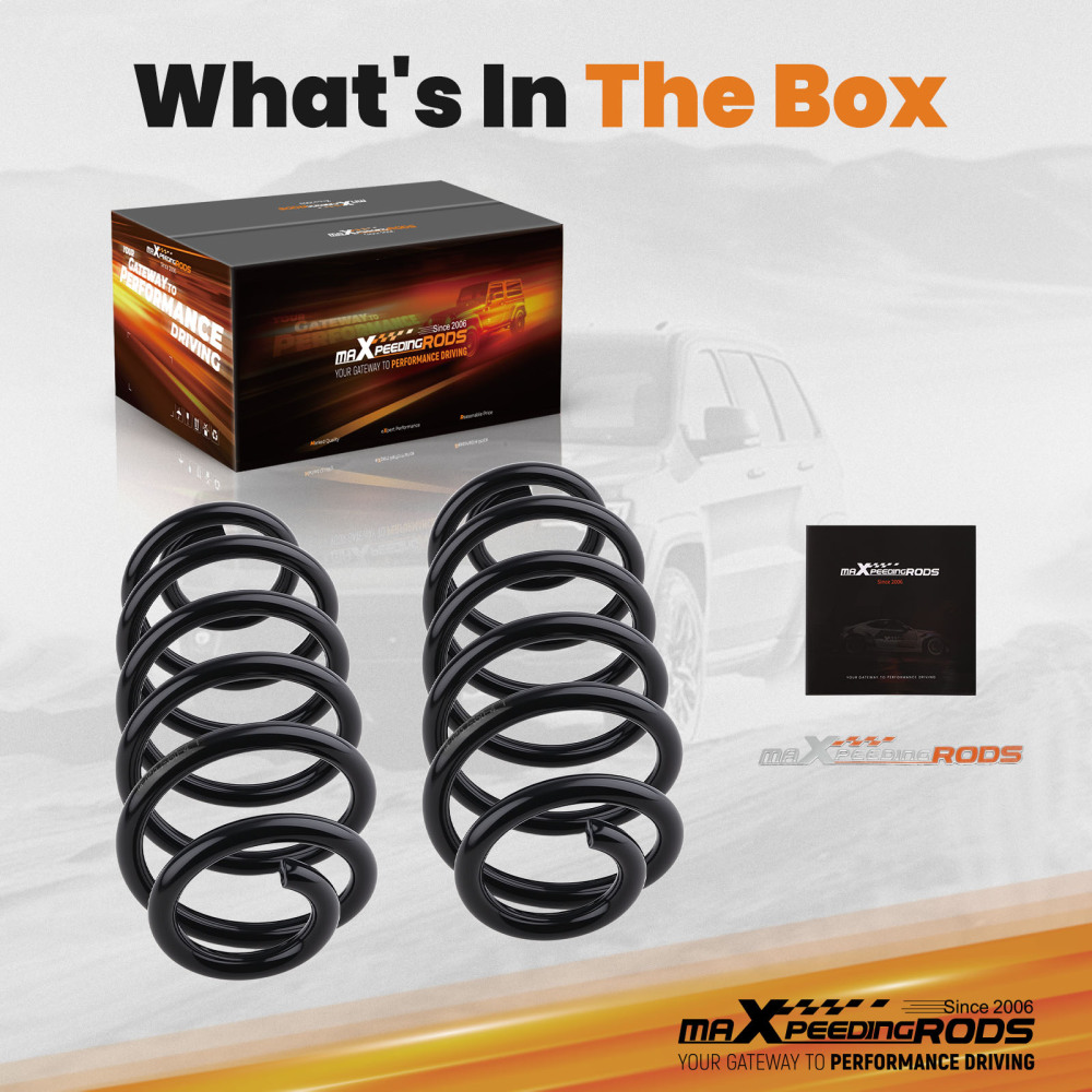 4inch Rear Drop Lowering Spring Compatible For Chevy/GMC SUV Suburban Tahoe 2000-06