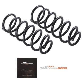 2 Rear Suspension Drop Springs compatible for Ram 1500 Classic compatible for Dodge 2009-2024 394mm Steel