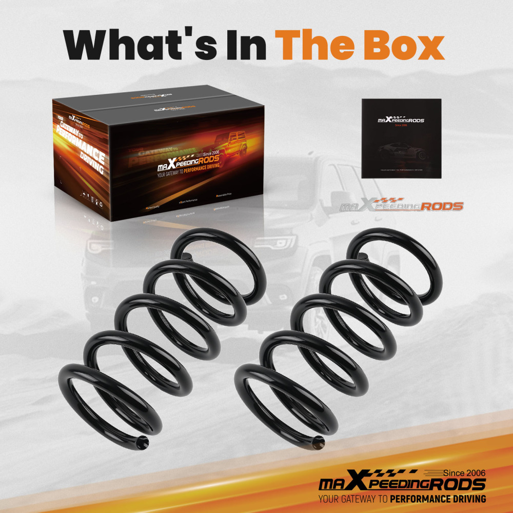 Front 2 Lowering Kit compatible for Chevrolet S10 compatible for GMC Jimmy 2WD 1982-2005 Steel Springs