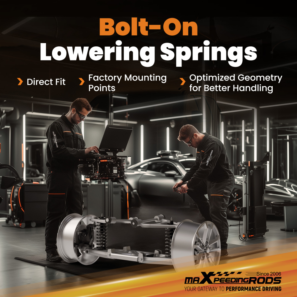 3/5 Drop Lowering KitCoil Springs + Axle Flip compatible for Ford Ranger Mazda B 83-97