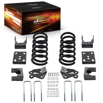 3 5 Drop Lowering Kit compatible for Ford F150 2004-2014 Coil Spring Set 2WD