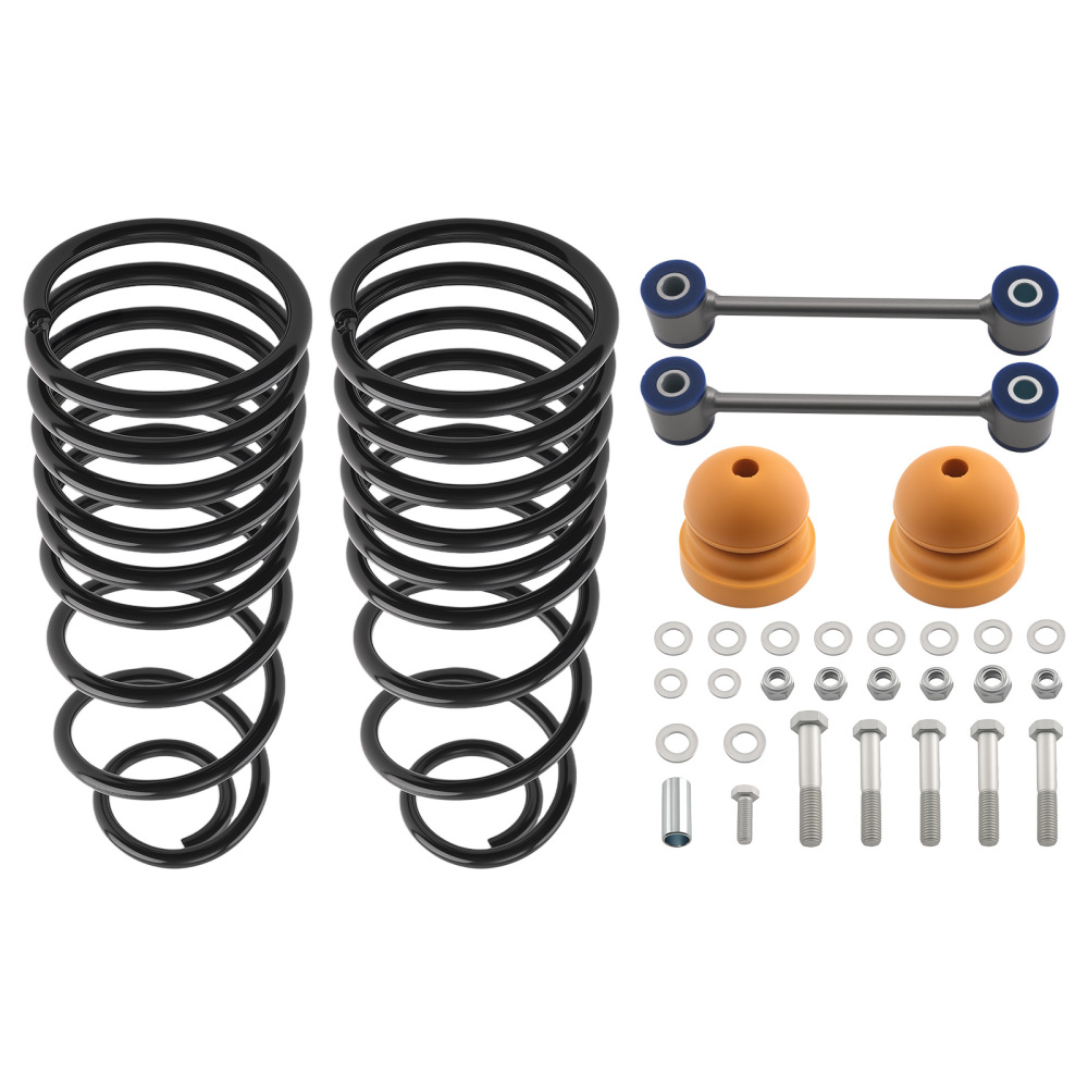 4 Coil Drop Springs Kit compatible for Dodge Ram Standard Cab 2009-2018 V8 2WD 4WD