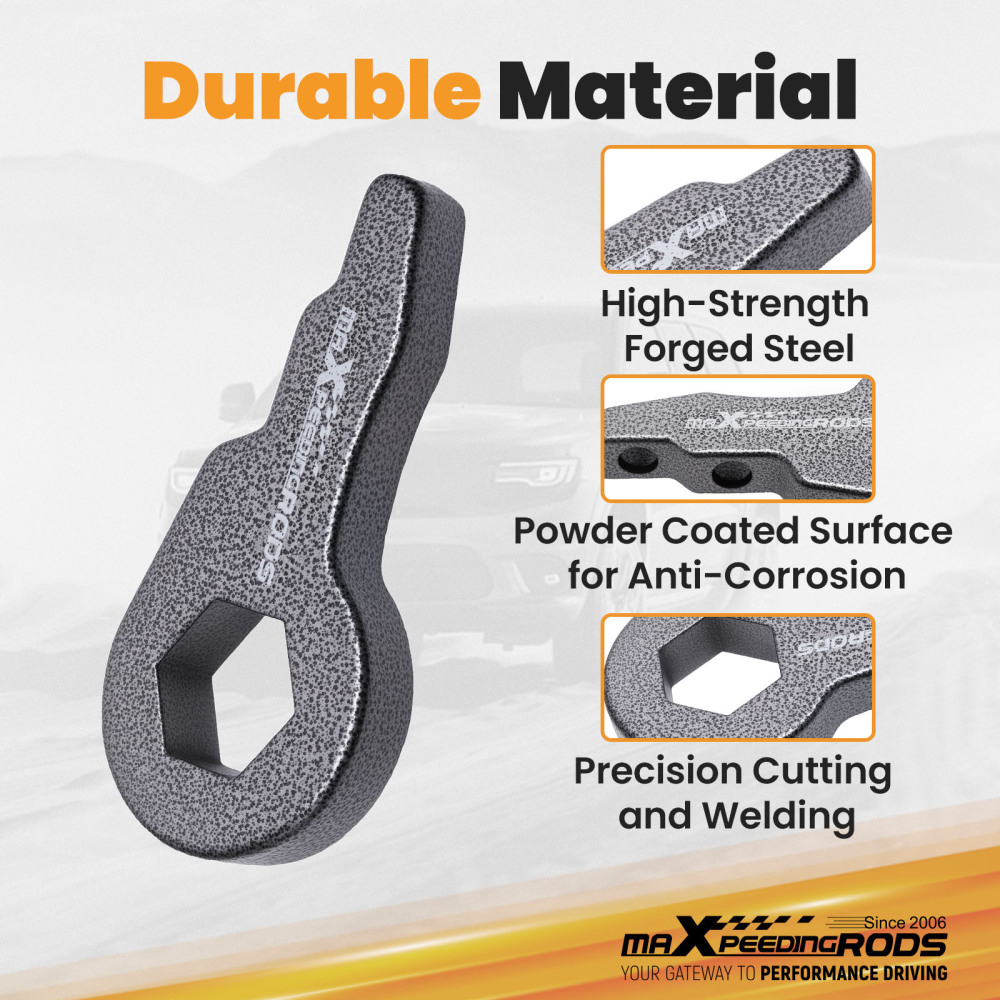 Forged Steel Lowering Keys compatible for Chevy Silverado GMC Sierra 1999-2006 1-3 Drop