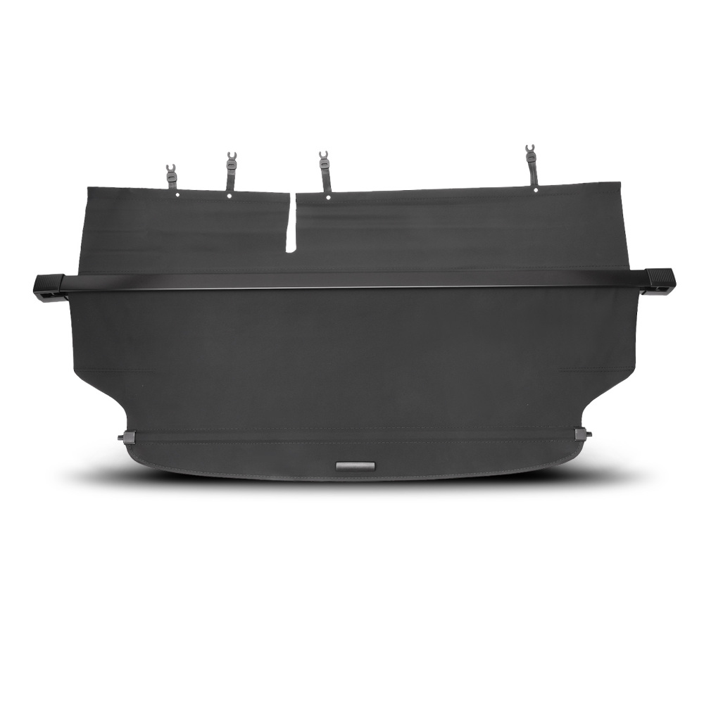 Black Boot Parcel Shelf compatible for Honda CR-V 07-12 84410-SWA-003ZA Retractable Canvas