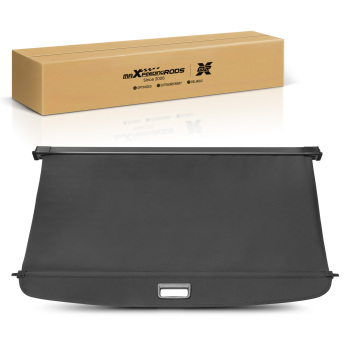 Black Parcel Shelf Cargo Cover compatible for BMW X5 G05 2019-2023 Boot Shield Cover Rear