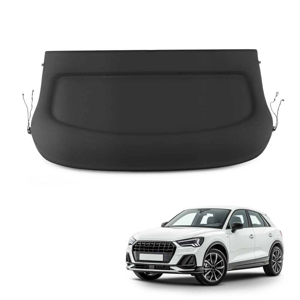 Black Boot Cover Shelf compatible for AUDI Q2 Q2L 2016-2024 81A867769A Parcel Storage