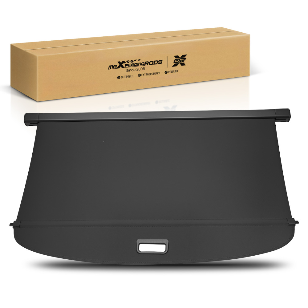 Rear Parcel Shelf Cargo Cover compatible for Toyota Corolla Cross 2022-2024 Retractable