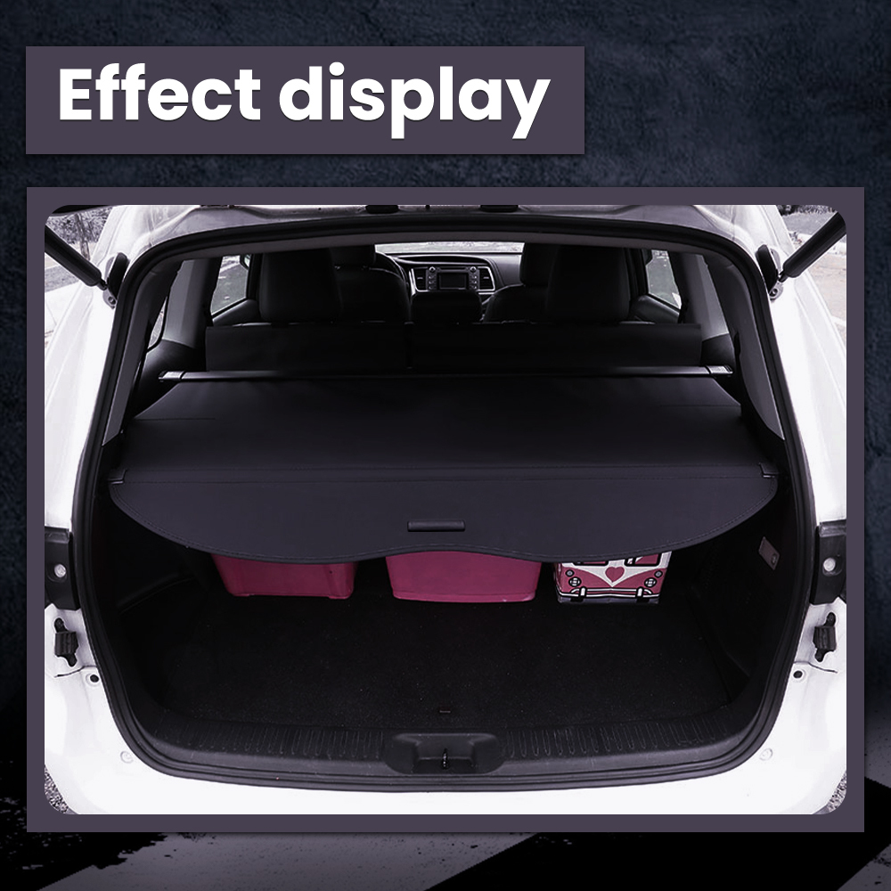 2017 2018 2019 compatible for Honda CR-V CRV Trunk Cargo Cover Security Shade Shield Black