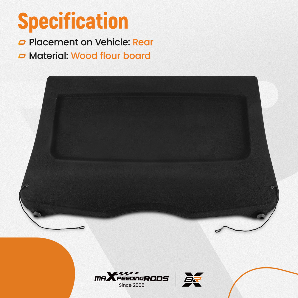Parcel Shelf Boot Load Luggage Cover compatible for Ford Focus MK2 Hatchback 2004-2011