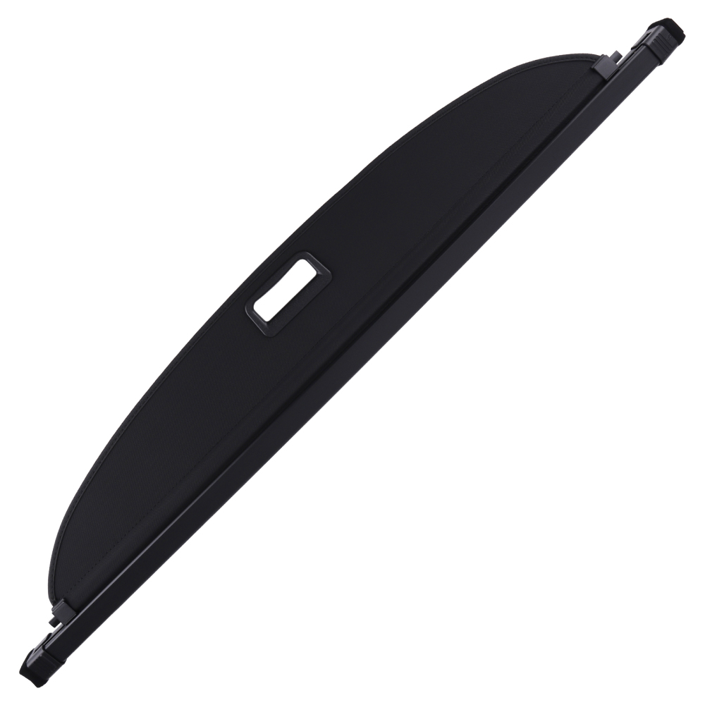 ABS Plastic Retractable Cargo Cover compatible for Honda Fit 2007-2008 Black
