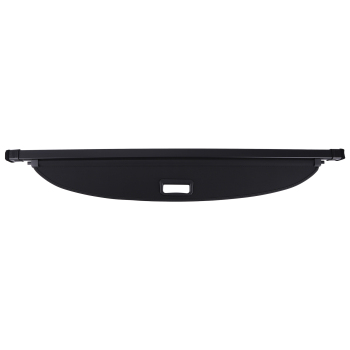 ABS Plastic Retractable Cargo Cover compatible for Honda Fit 2007-2008 Black