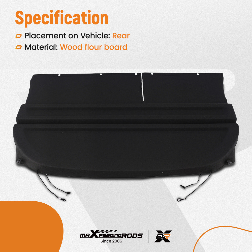 Cargo Cover Storage compatible for Honda 2009-11 Rear Trunk Luggage Security Protection