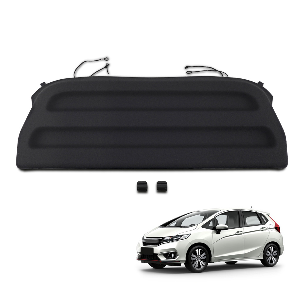 Load Cover Cargo Cover compatible for Honda Jazz MK3 2015-2018 Rear Black Parcel Shelf