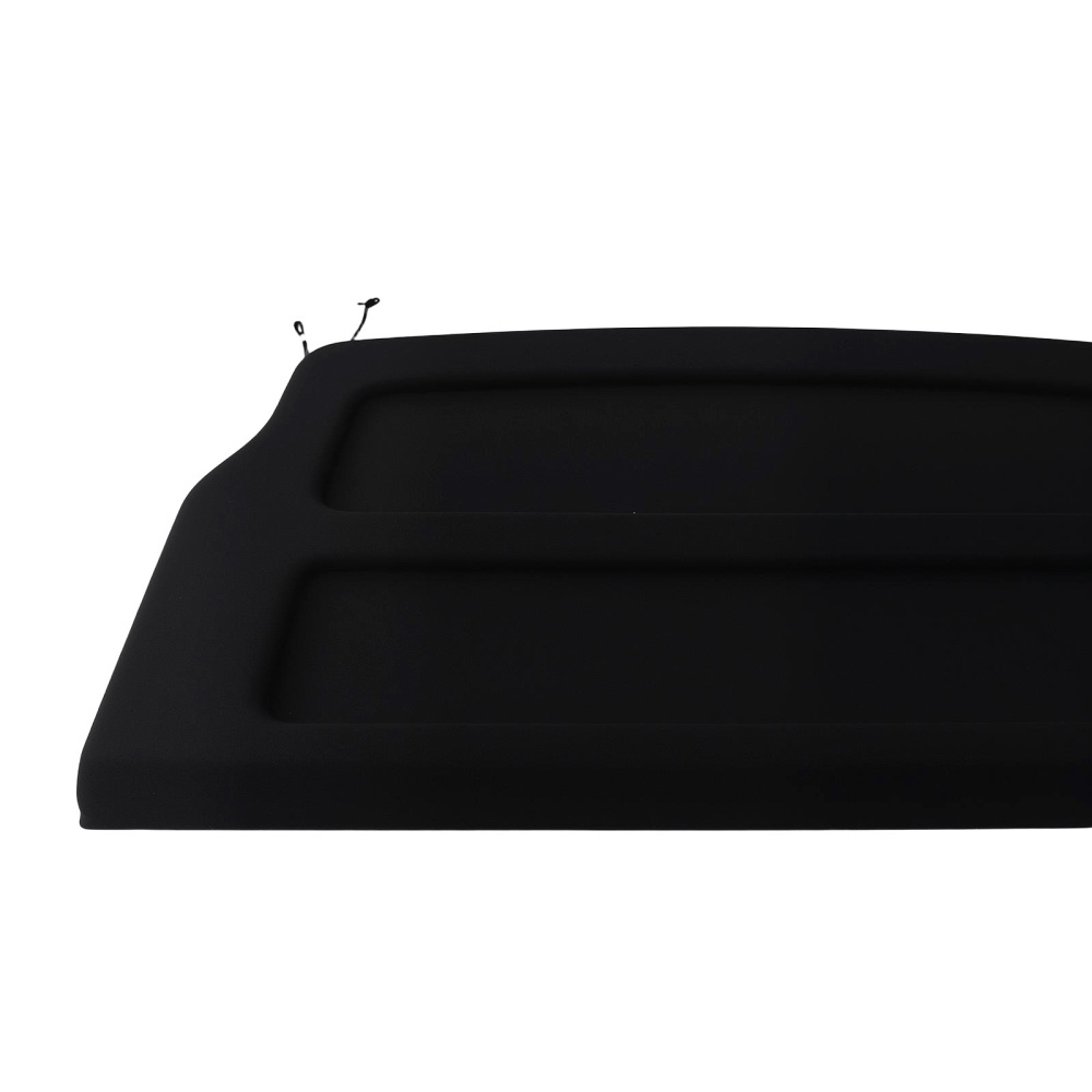 Parcel Shelf Cargo Cover compatible for Jeep Renegade Mk2 2014-2022 Rear Car Storage Black