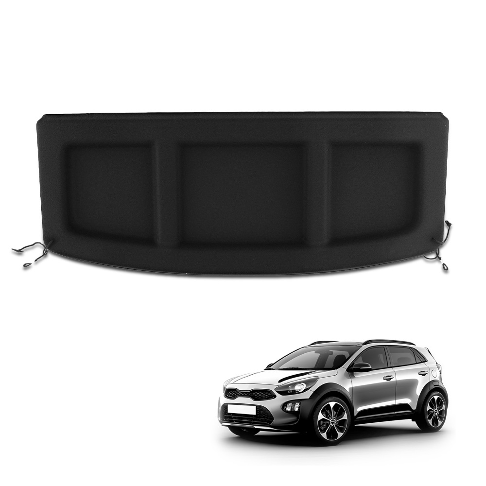 Boot Load Cover compatible for Kia Stonic MK1 2017-2024 85910-H8400 Black Rear Parcel Shelf