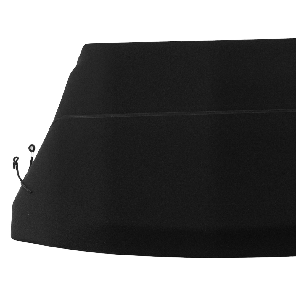 Black Cargo Cover compatible for Lincoln Corsair 2020-2024 Privacy Shield Wood Flour Board