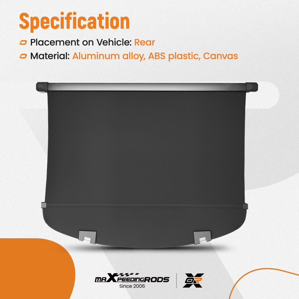 Luggage Cover Parcel Shelf compatible for Mazda CX-5 MK1 2012-2018 Boot Load Cover