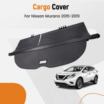 Compatible for Nissan Murano Retractable Cargo Cover Rear Trunk Privacy Shade 15-19