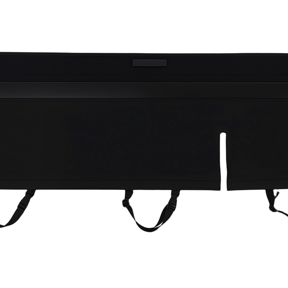 Parcel Shelf Cargo Cover compatible for LEXUS RX450 Mk3 09-15 Black Retractable Waterproof