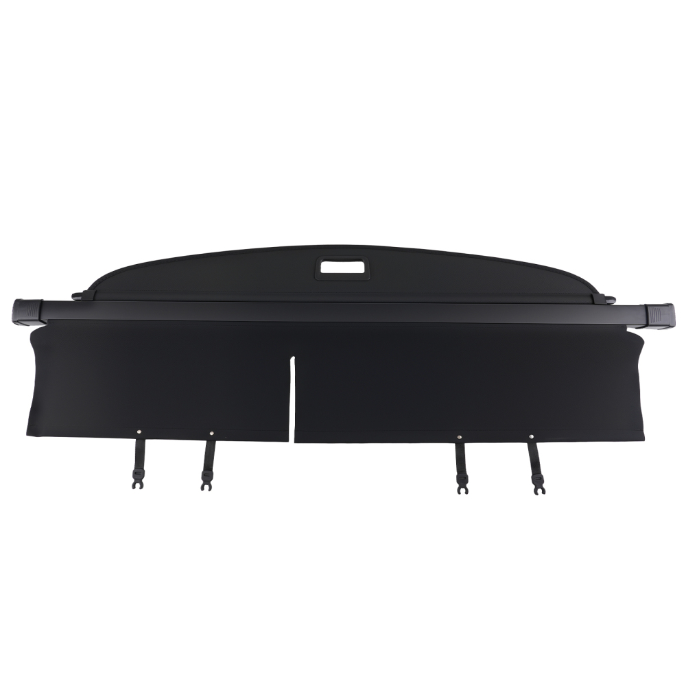 Black Parcel Shelf Luggage Cover compatible for Toyota RAV4 MK3 2006-2012 Retractable