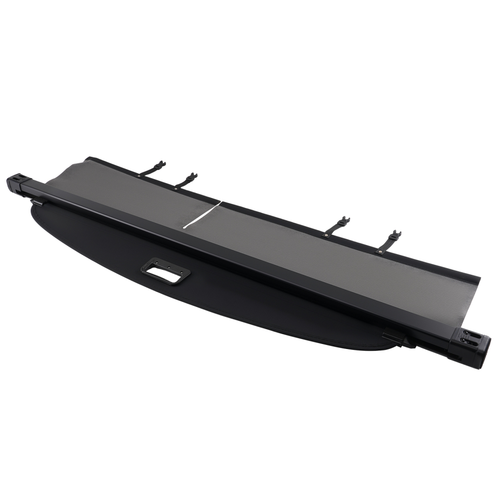 Black Parcel Shelf Luggage Cover compatible for Toyota RAV4 MK3 2006-2012 Retractable