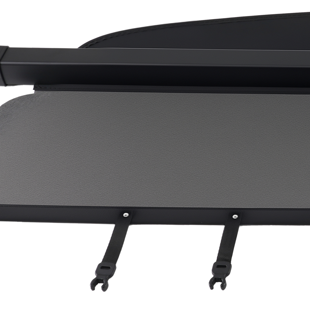 Black Parcel Shelf Luggage Cover compatible for Toyota RAV4 MK3 2006-2012 Retractable