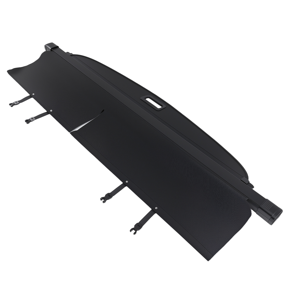 Black Parcel Shelf Luggage Cover compatible for Toyota RAV4 MK3 2006-2012 Retractable