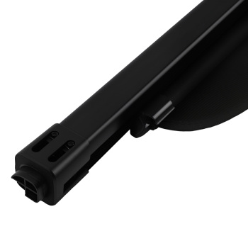 Black Canvas Cargo Cover compatible for Chevrolet Traverse 2018-2023 Retractable Waterproof