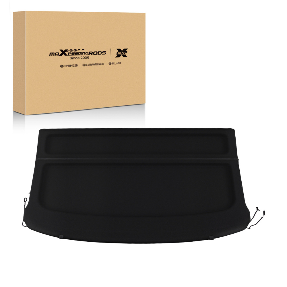 Black Cargo Cover Privacy Shield compatible for VW Volkswagen Taos 21-24 Rear Easy install
