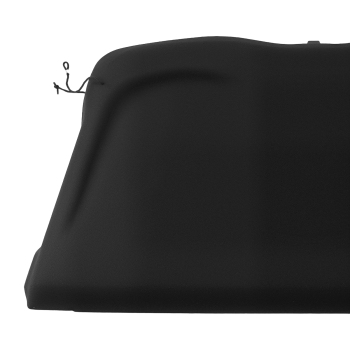 Black Rear Parcel Shelf Luggage Cover Cargo Cover compatible for Volvo V40 MK3 2012-2019