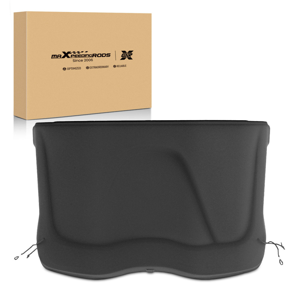 Black Rear Parcel Shelf Luggage Cover Cargo Cover compatible for Volvo V40 MK3 2012-2019