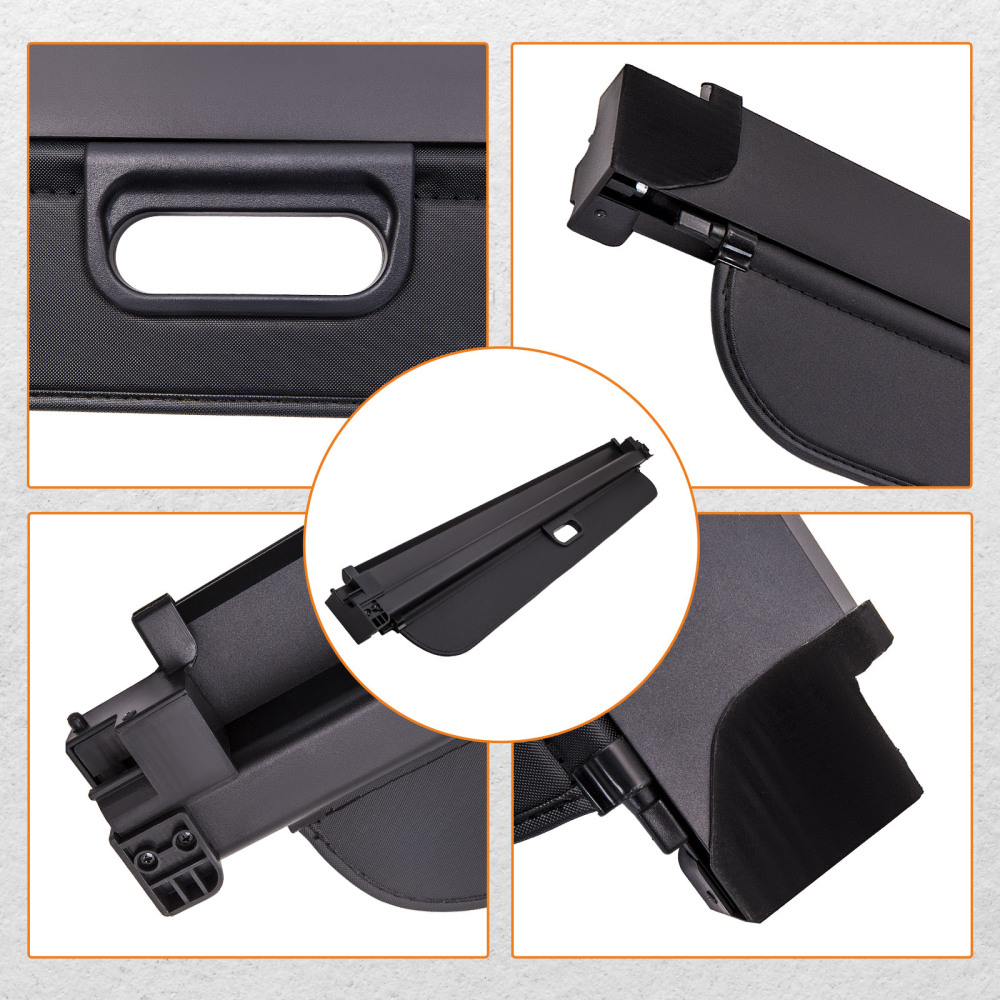 Cargo Cover Rear Trunk Security Shield compatible for BMW X5 E70 2007-2018