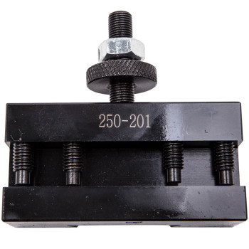 5pcs Quick Change Turning & Facing Lathe Tool Post Holder 250-201 Nuevo