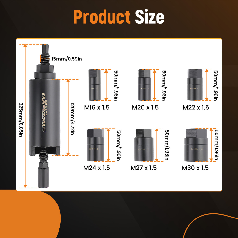 7pcs Drive Shaft Puller Extractor Socket Tool Set compatible for BMW VW BENZ compatible for Porsche