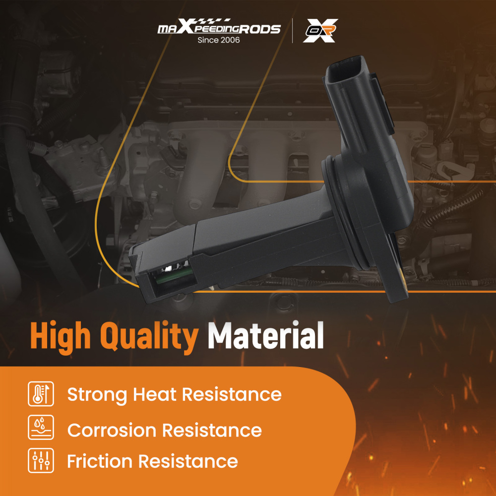 Mass Air Flow Sensor compatible for Mazda CX-5 2.0L 2.5L 2015-2018 PE0113215 E5T62271 5 Pin