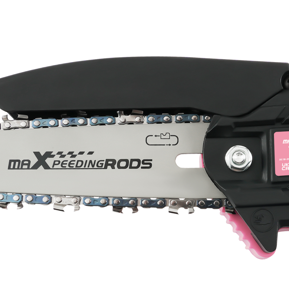 6-Inch Mini Cordless Chainsaw, Battery-Powered Portable Electric Chainsaw, Handheld Wood Cutting Saw for Tree BranchesTrimming